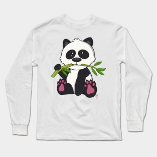 Cute panda Long Sleeve T-Shirt